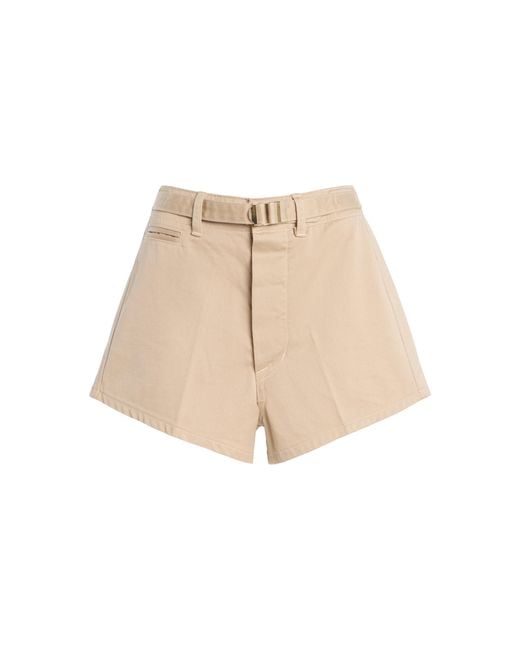 RÙADH Natural The Grier Cotton Shorts
