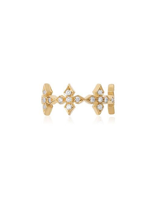 RENATO CIPULLO Metallic Diamond Kindle Ring