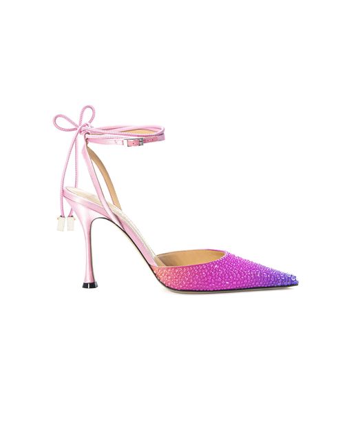 mach and mach satin pumps