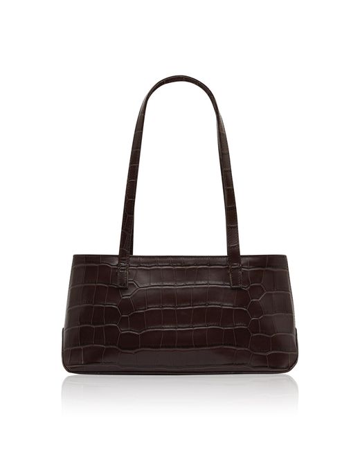 St. Agni Black Slim Shoulder Bag