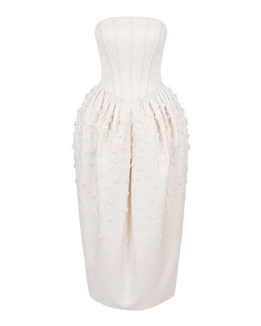 Alexandra Pijut White Swan Dress