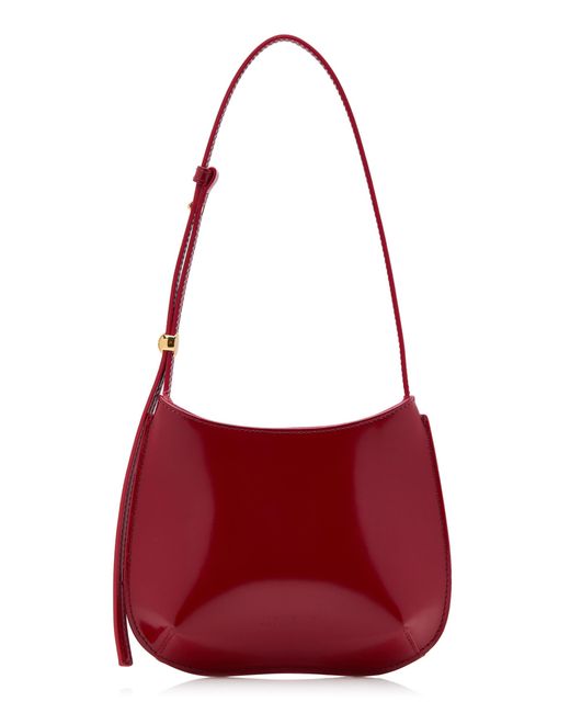Jacquemus Red The Petit Bisou Leather Bag