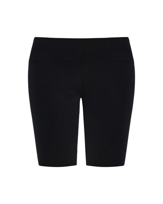 Totême Black Knit Biker Shorts