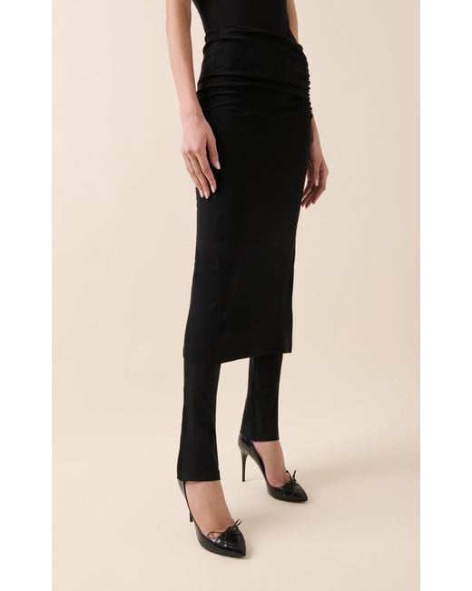 Alaïa Black 90 Leather Pumps