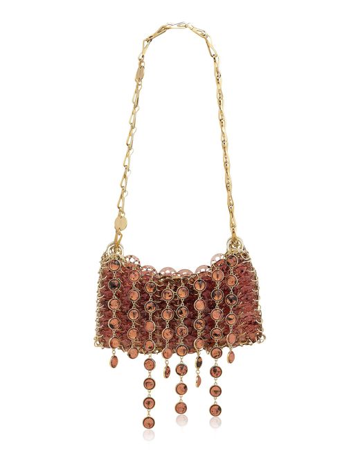 Rabanne White 1969 Nano Resin Shoulder Bag