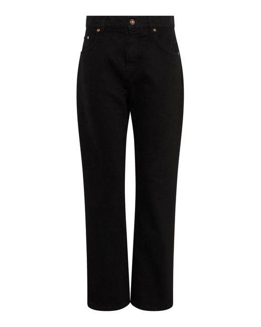 Gabriela Hearst Black Elara Cotton Jeans