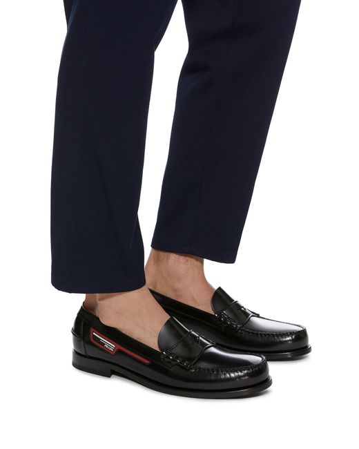 Prada mens hotsell penny loafers