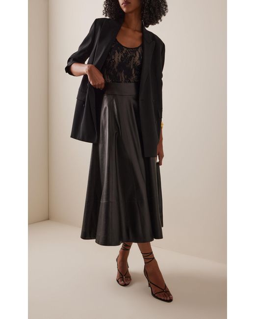 Zimmermann Black Lace Bodysuit