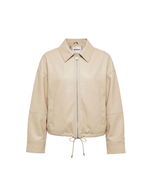 Apparis Natural Ada Faux Leather Jacket