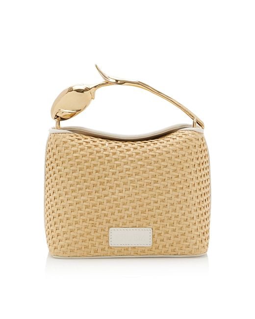 Erdem Natural Mini Bloom Bag