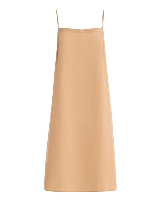 Kamperett Natural Exclusive Silk Slip Dress