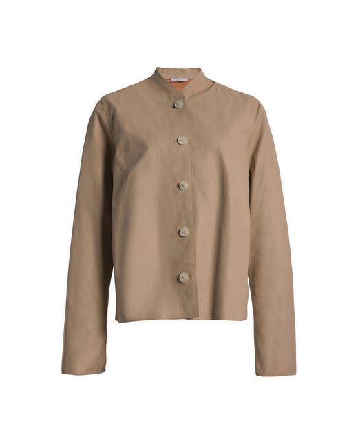 All Three Natural Emanuelle Raw Leather Jacket