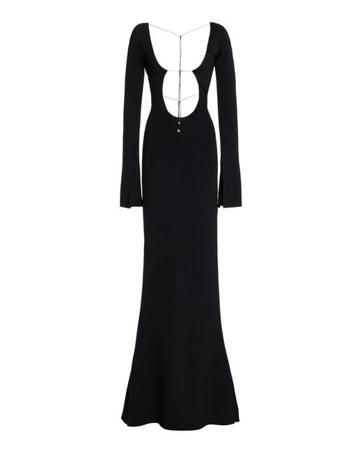 16Arlington Black Solaris Gown