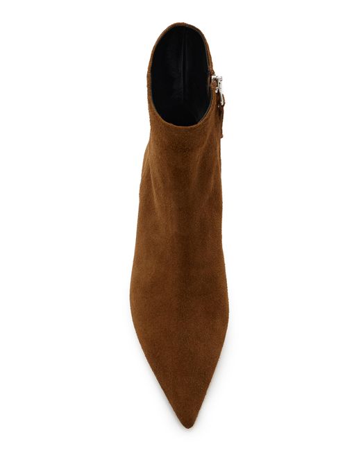 Aeyde Brown Sofie Suede Ankle Boots