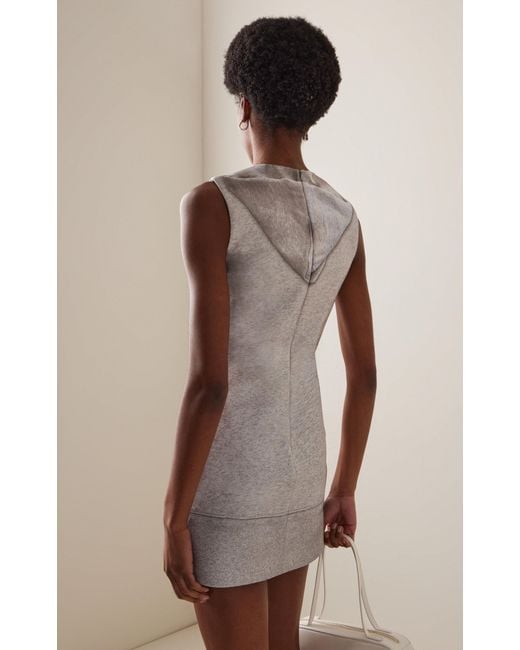 J.W. Anderson White Mini Shift Dress