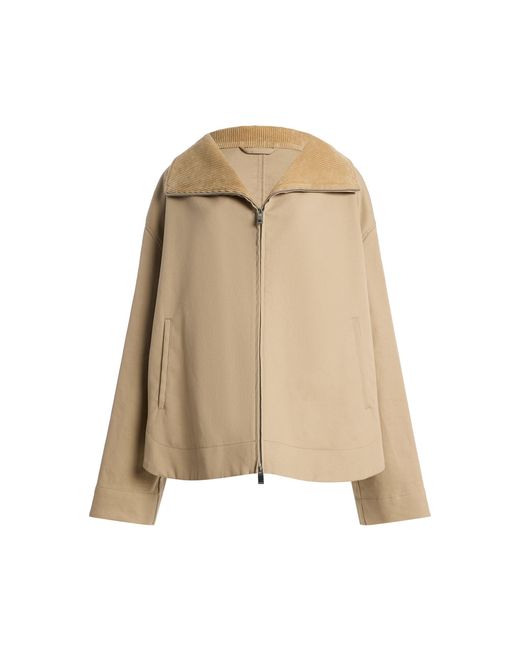 Totême Natural Zipped Country Cotton Jacket