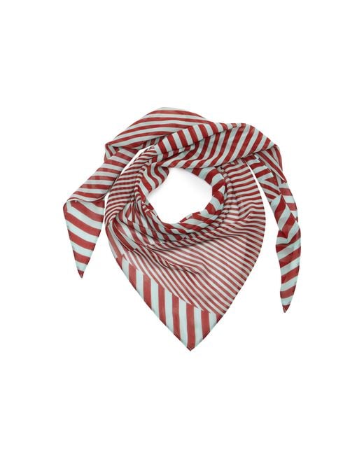 De La Vali Pink Exclusive La Isla Striped Headscarf