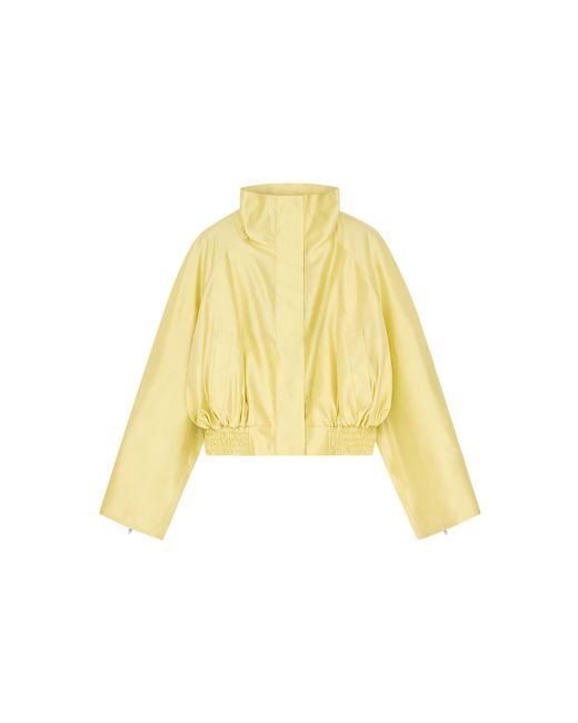 16Arlington Yellow Nina Silk Jacket