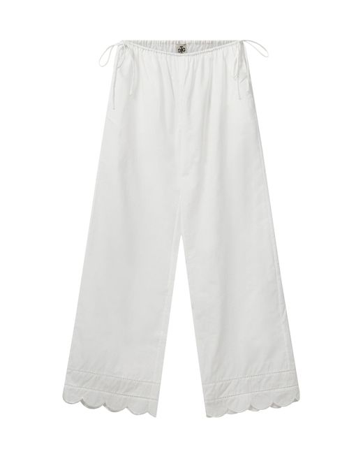 THE GARMENT White Kirsten Cotton Pants