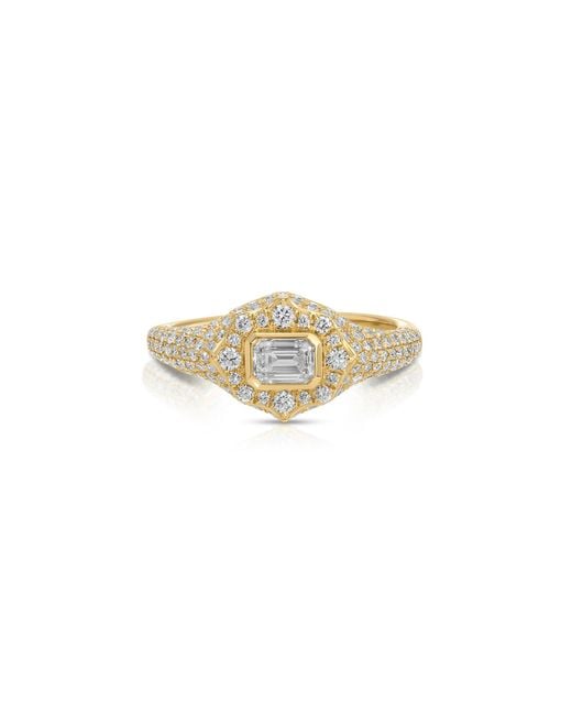 EF Collection Metallic 14K Diamond Ring