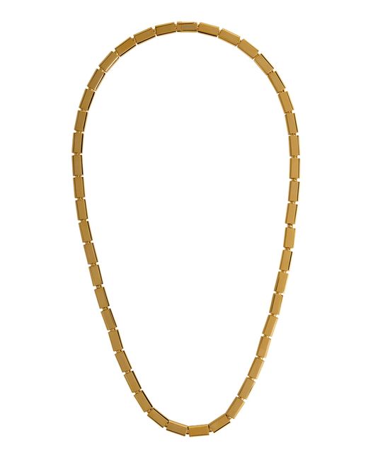 Khaite Metallic Staple Necklace