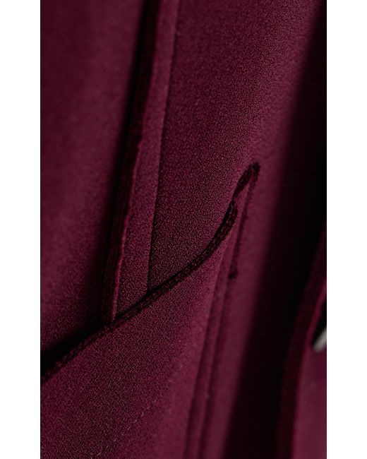 Birrot Purple Exclusive Lay4 Crepe Jacket