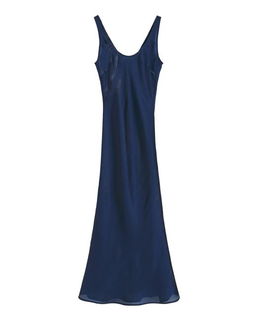 By Malene Birger Blue Lilou Maxi Dress