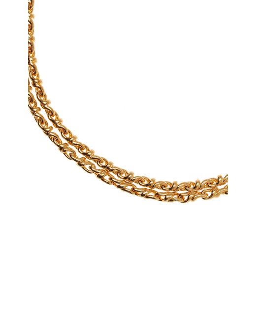 Sylvia Toledano White Artsy 22k Gold-plated Necklace