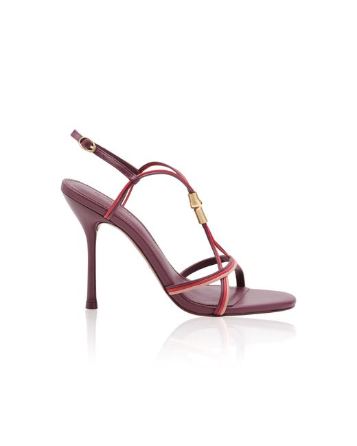 Cult Gaia Pink Fallon Sandal