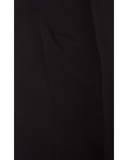 Dolce & Gabbana Black Jersey Midi Dress