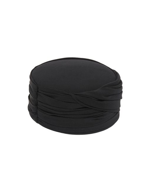 Chloé Black Cotton Toque