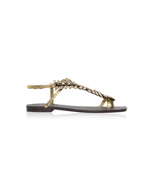Johanna Ortiz Black Solar Symphony Sandals