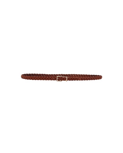 Max Mara White Leather Belt
