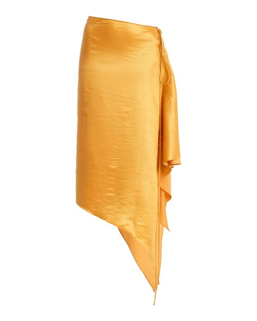 SIRAPOP Yellow Exclusive Sammy Organza Skirt