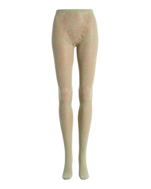 Swedish Stockings Natural Rosa Lace Tights