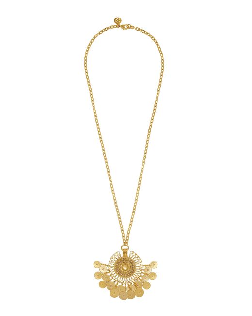Ben-Amun Metallic Exclusive La Isla 24k Gold-plated Long Necklace