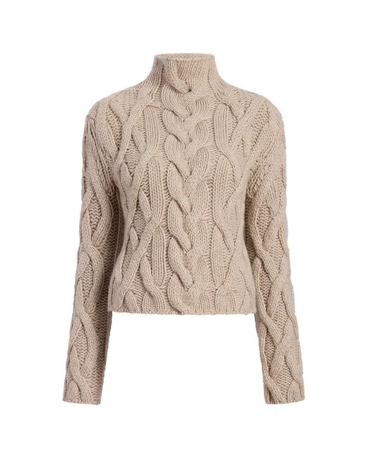Khaite Natural Mountain Cashmere Sweater