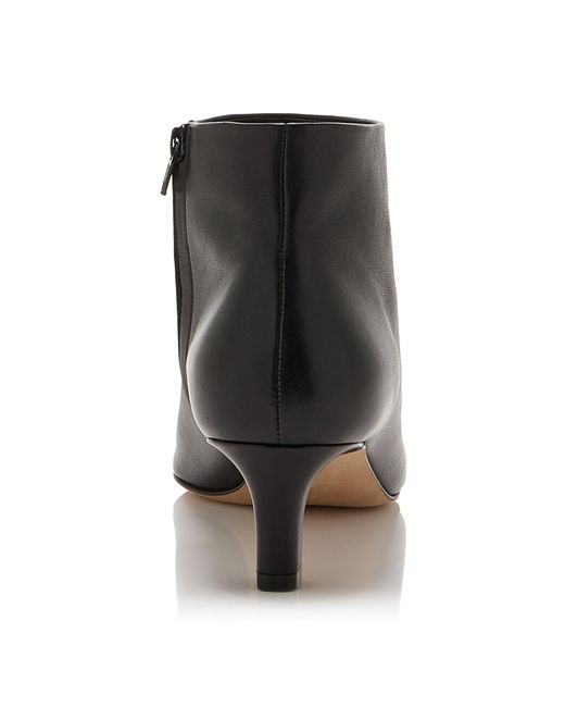 The Row Black Carla Leather Boots