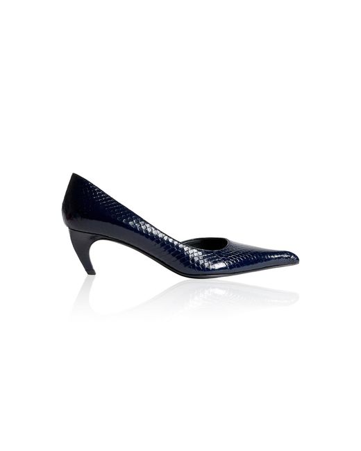 Khaite Blue Gilda Pump 55