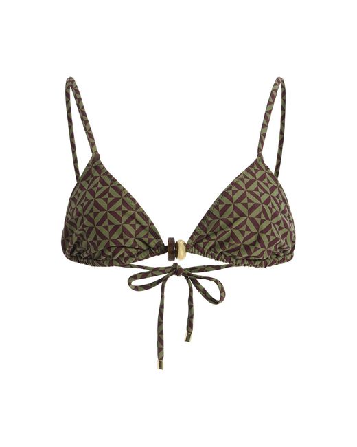 Tropic of C Brown Equator Bikini Top