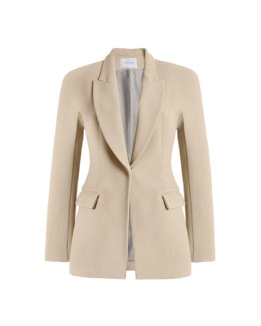 Harithand Natural Dominica Belted Blazer