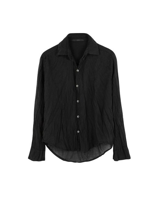All Three Black Daniel Gauze Shirt