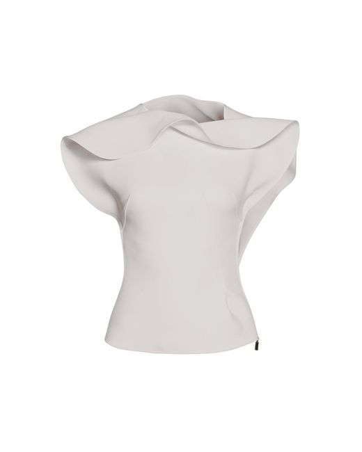 Maticevski White Entrance Top