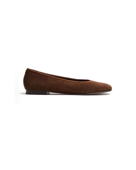 Britt Netta Brown Roux Ballet Flats