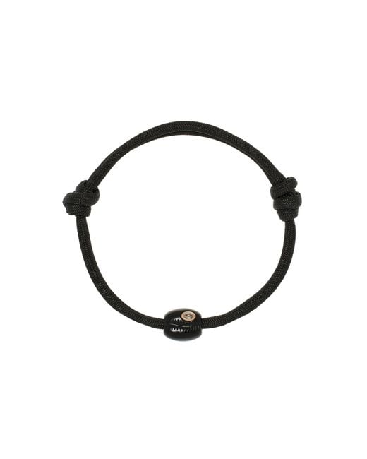 Dezso by Sara Beltran Black Onyx; Cowry And Sillimanite Anklet