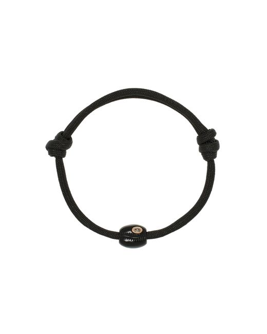 Dezso by Sara Beltran Black Onyx; Cowry And Sillimanite Anklet