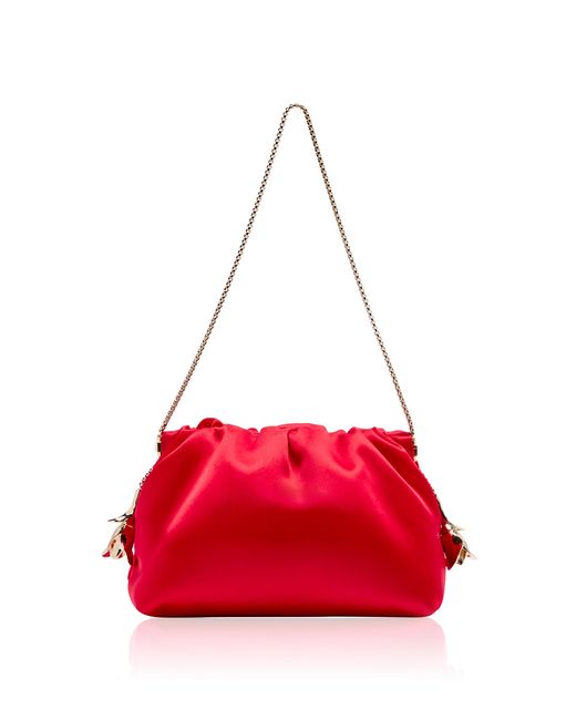 Erdem Red Flora Pochette Evening Bag
