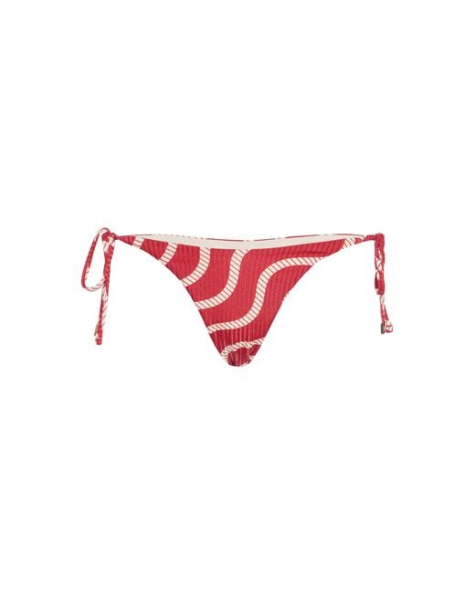 YAITTE Red Exclusive Nevis Bikini Bottom