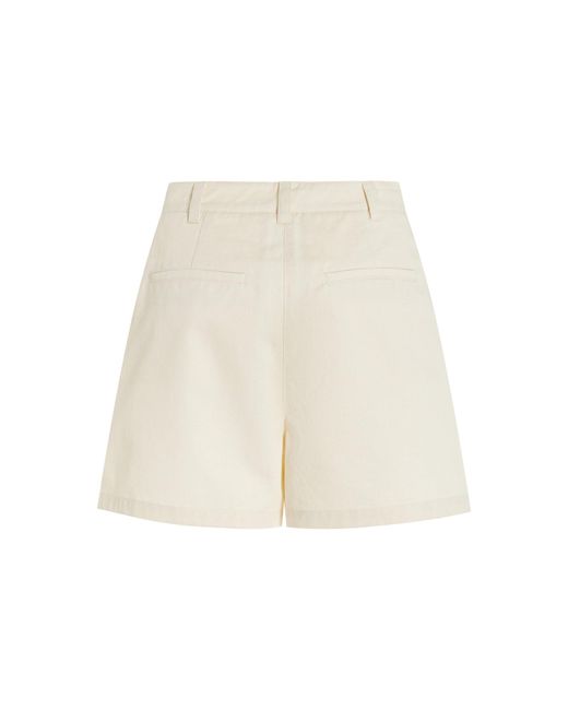 Solid & Striped Natural X Sofia Richie Grainge Exclusive The Oceane Cotton Shorts