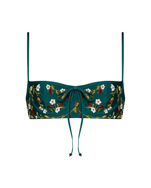 Agua Bendita Green Libertad Bikini Top